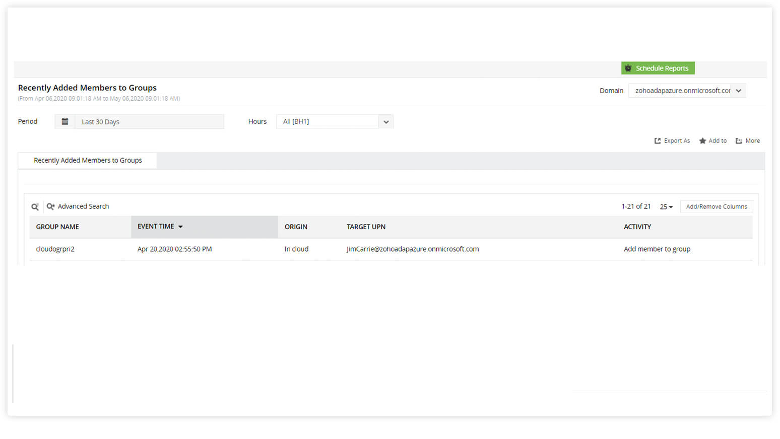 Instant security alerts