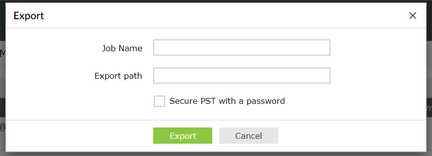 recoverymanager-plus-export-dialogue-box