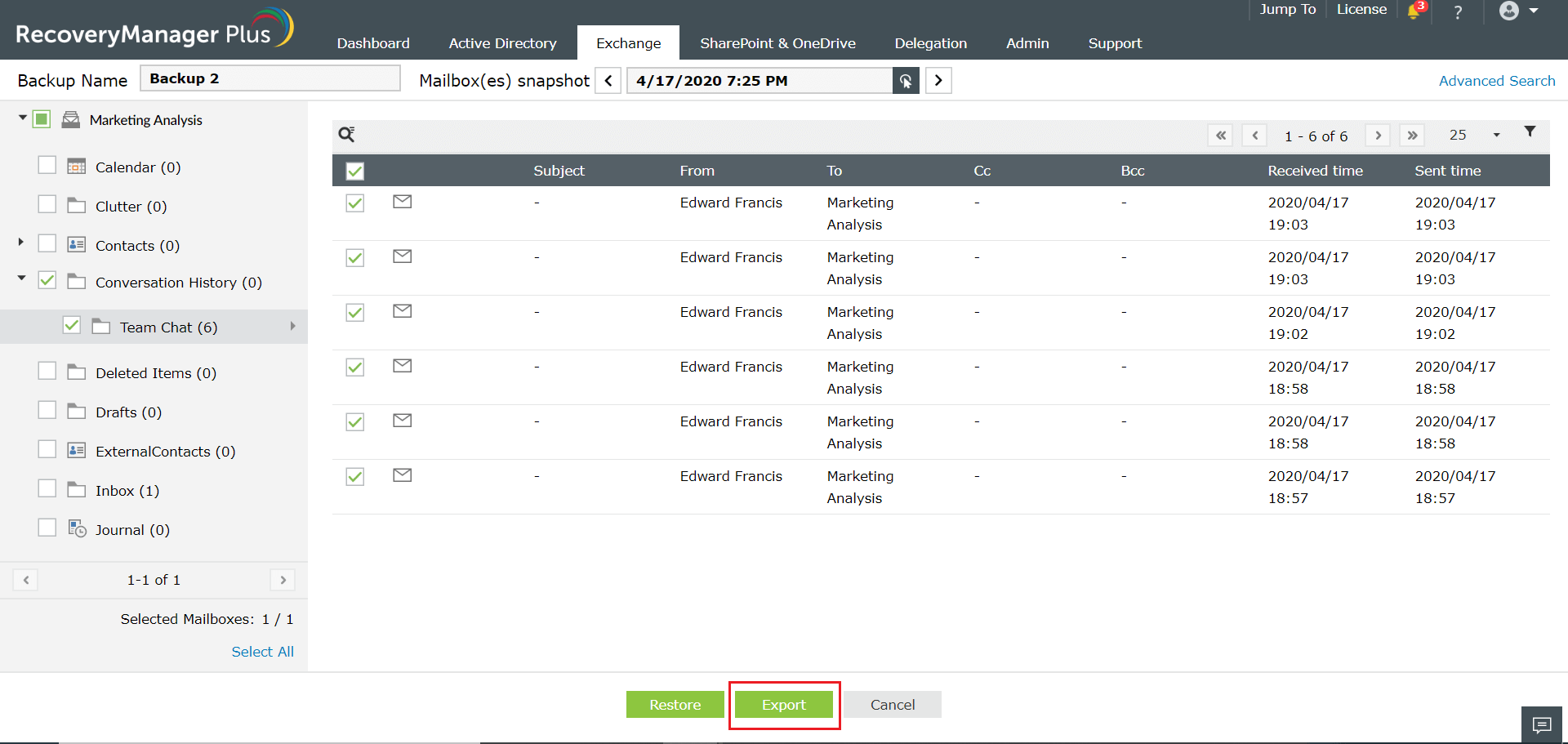 recoverymanager-plus-team-chat-export