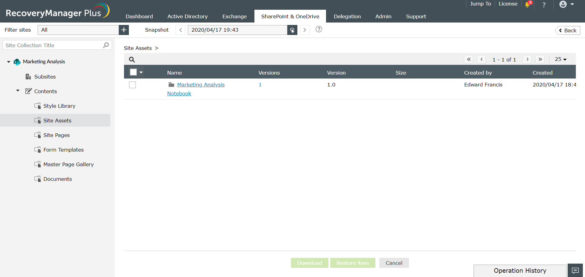 sharepoint-and-one-drive-site-assets