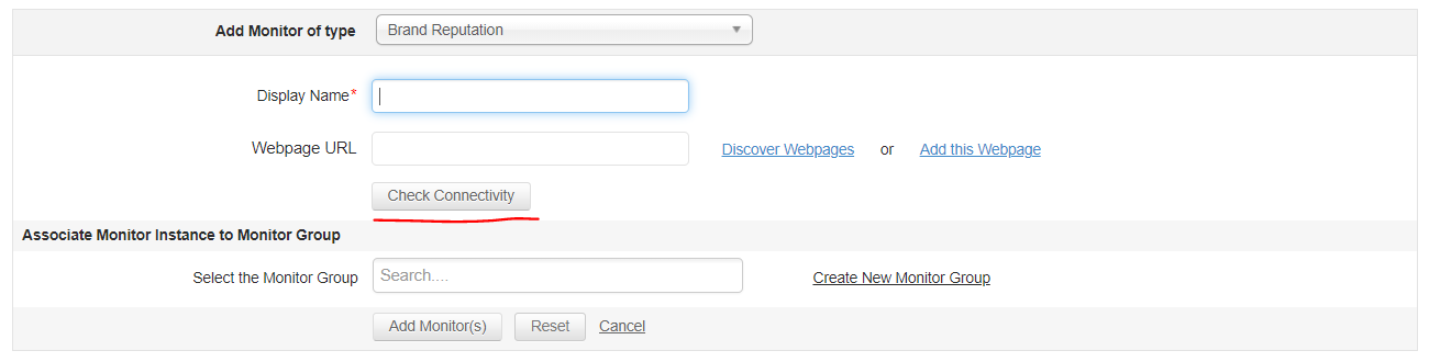 Brand Reputation Monitor - ManageEngine Applications Manager