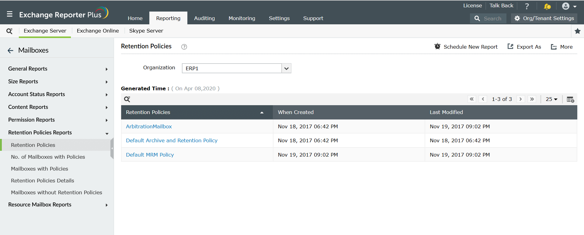generate-retention-policy-reports