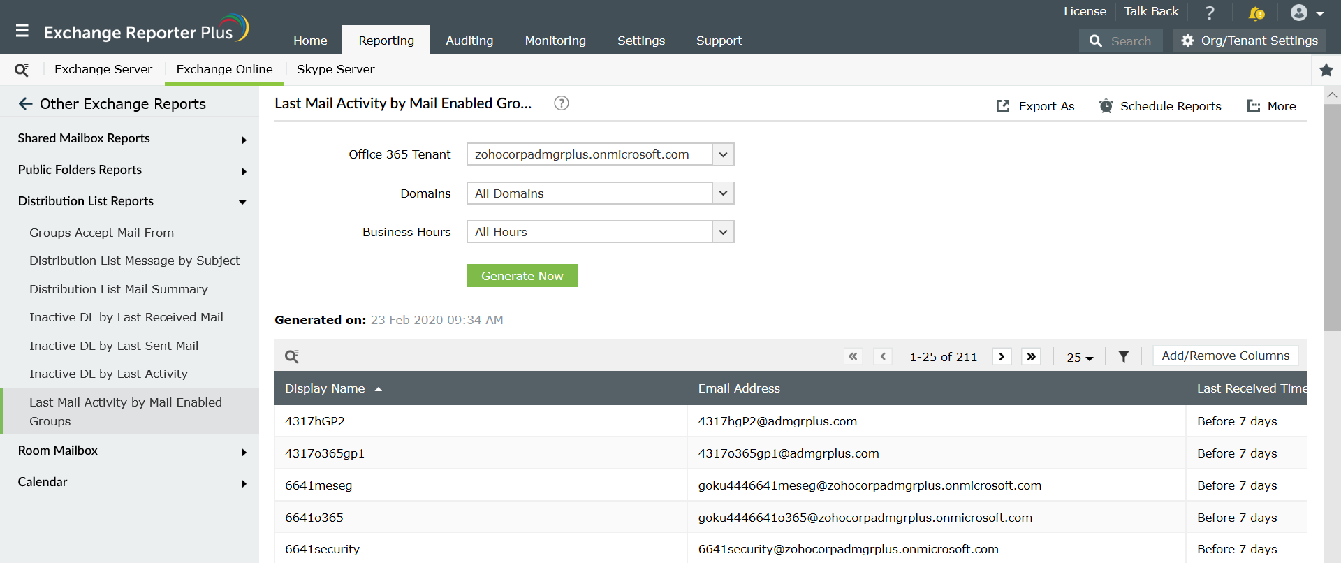 last-mail-activity-by-mail