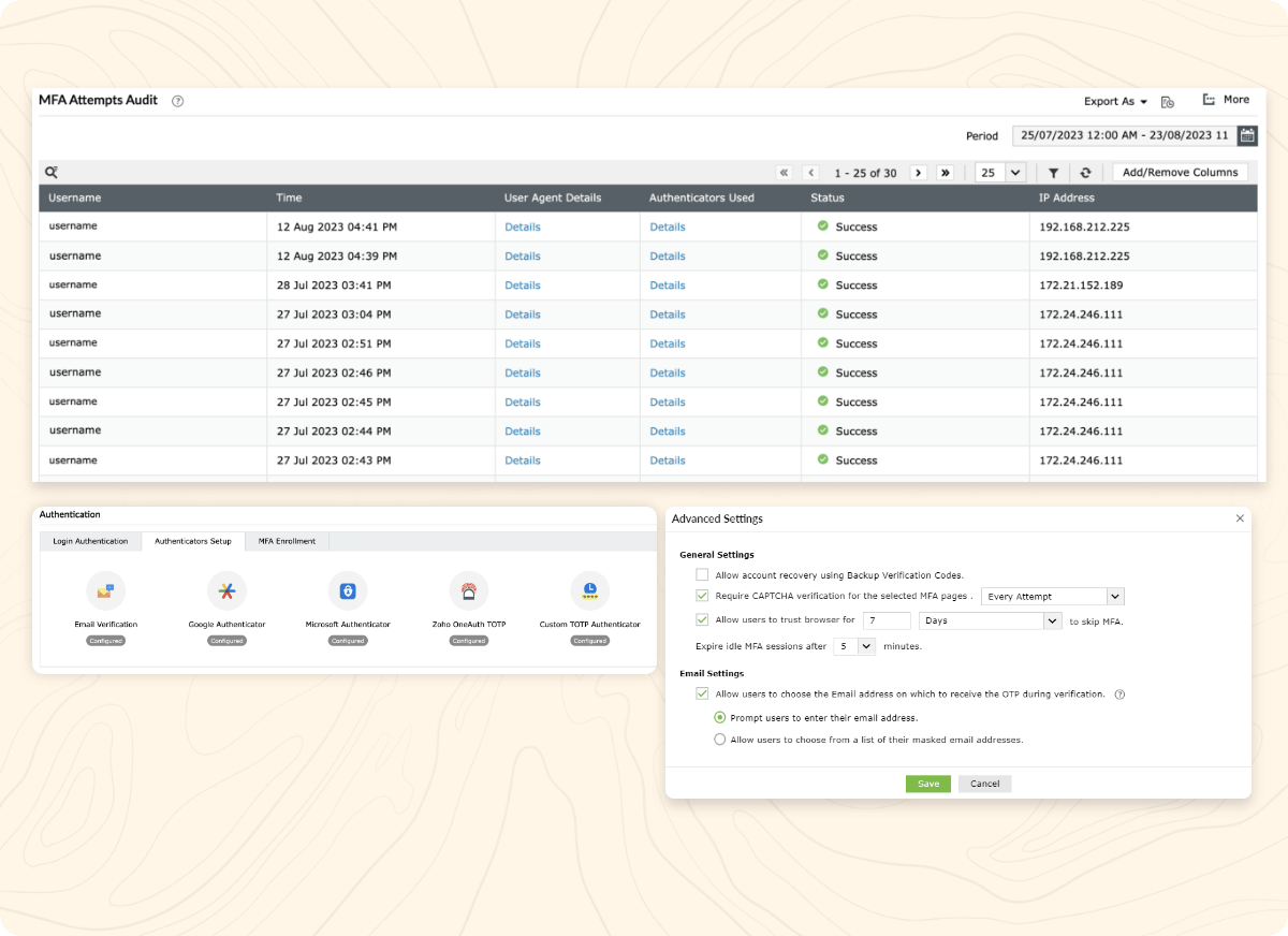 ManageEngine Identity360's secure SAML SSO