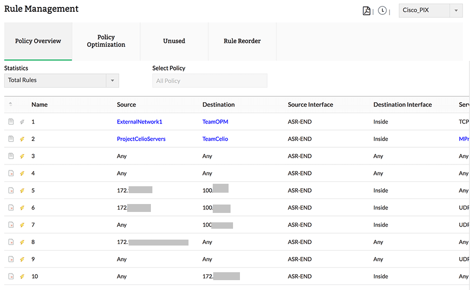 Firewall Security & Rule Management - ManageEngine OpManager Plus