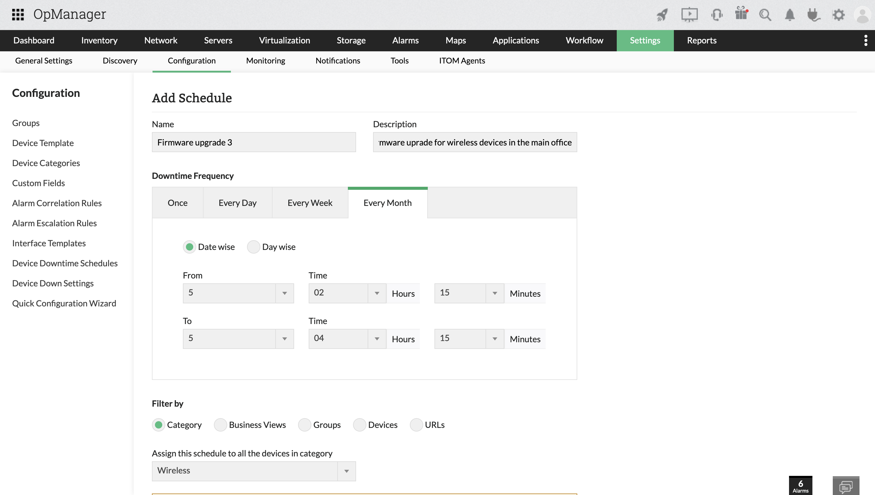 Never miss an uptime status update with network operations center views