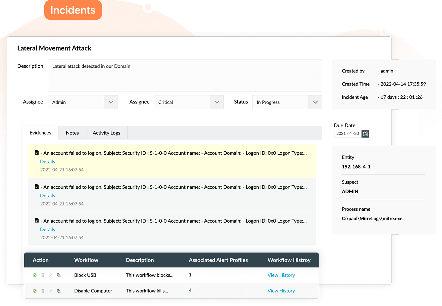 Manage advanced security incidents