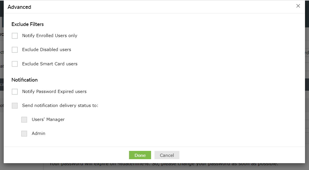 PowerShell scripts to notify Active Directory domain users on account expiration
