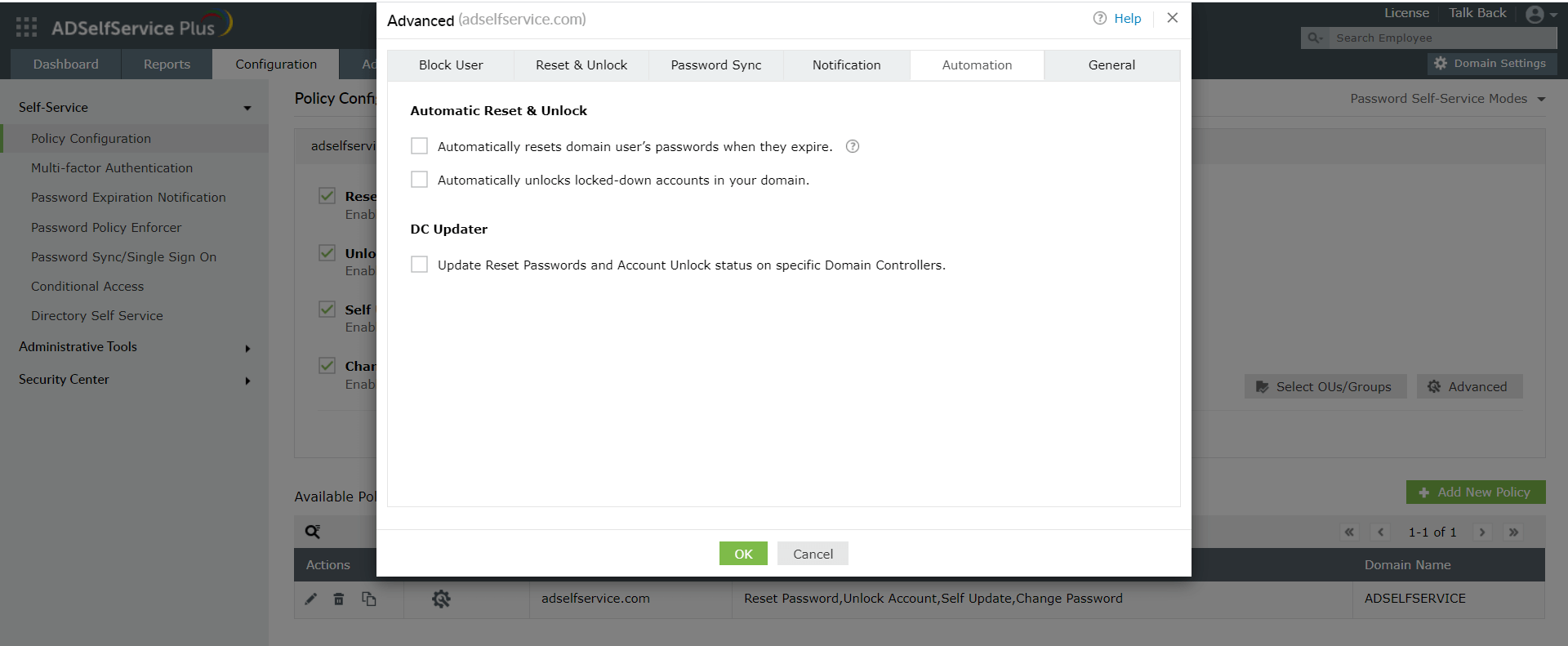 Automate Active Directory Password Reset and Account Unlock