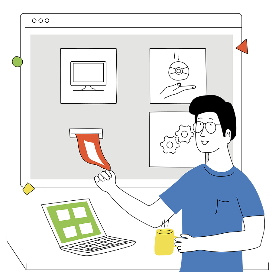 What is a support ticket system?