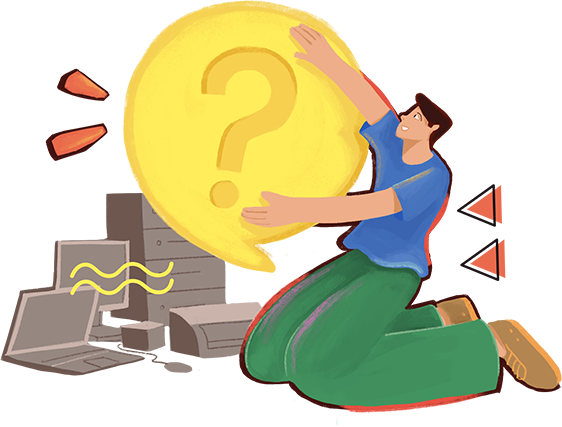 Administrator types System administrator types