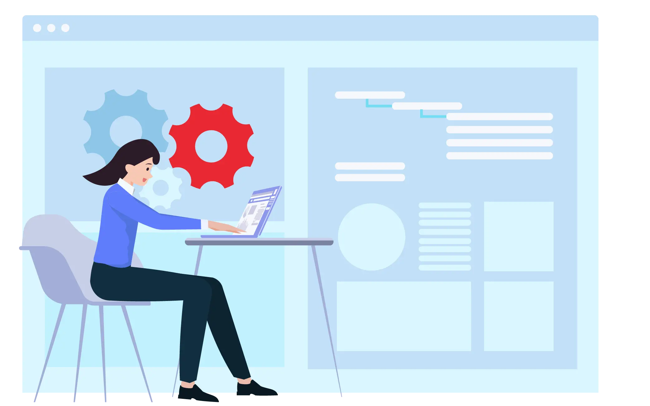 Customizable service desk instances