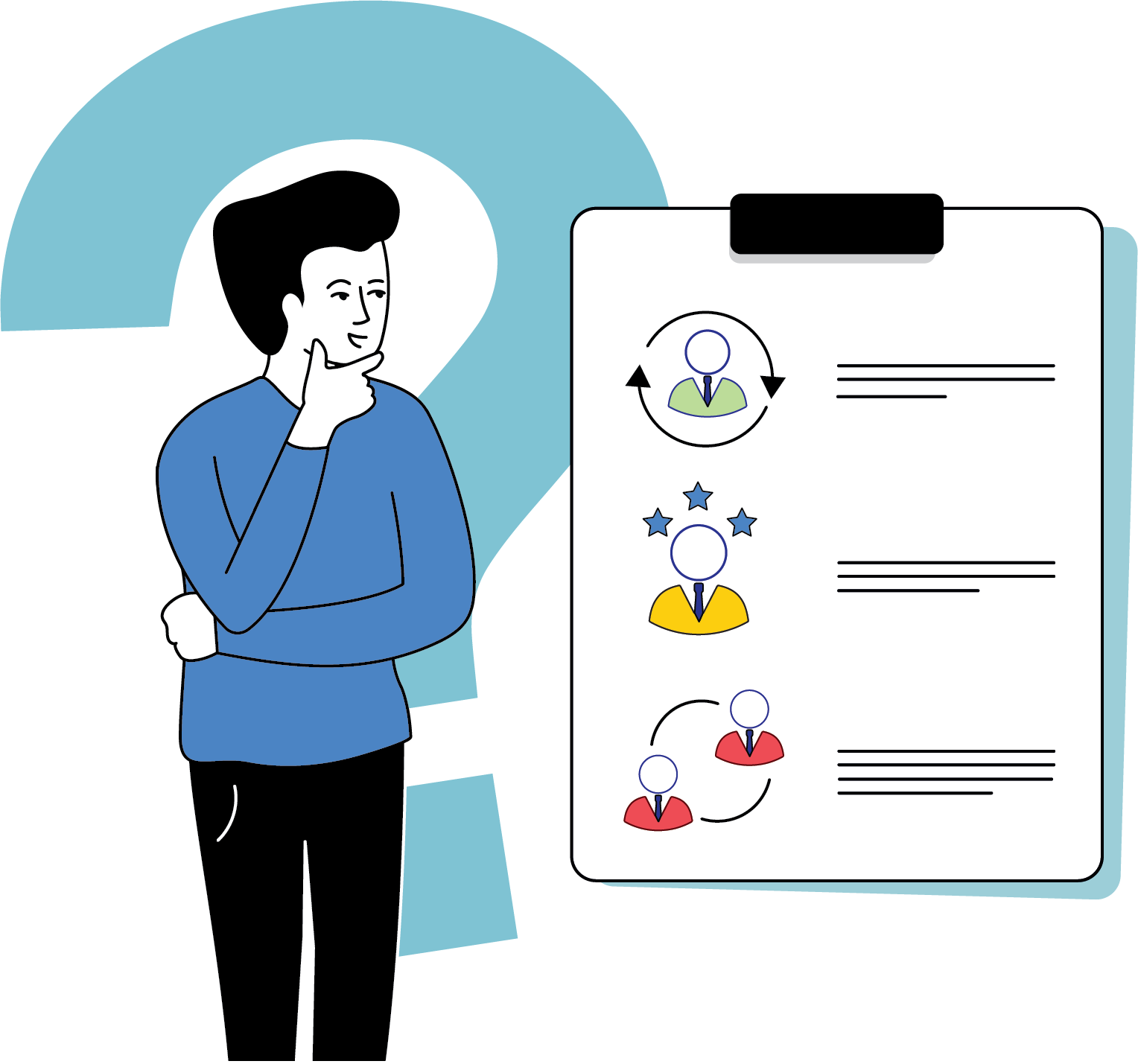 Différence entre un agent, un promoteur et un pilote de changement