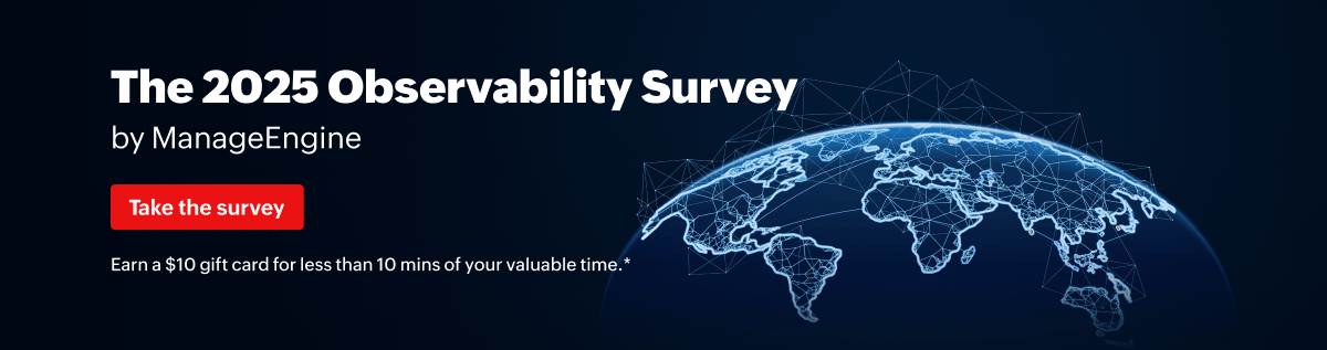 2025 Observability Survey - ManageEngine