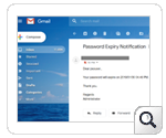 Password expiry email notification
