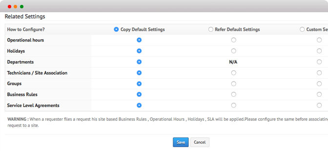 다수 사이트 지원