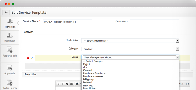 서비스 카탈로그