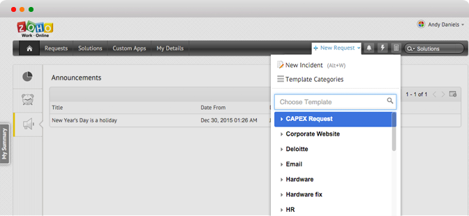 서비스 카탈로그