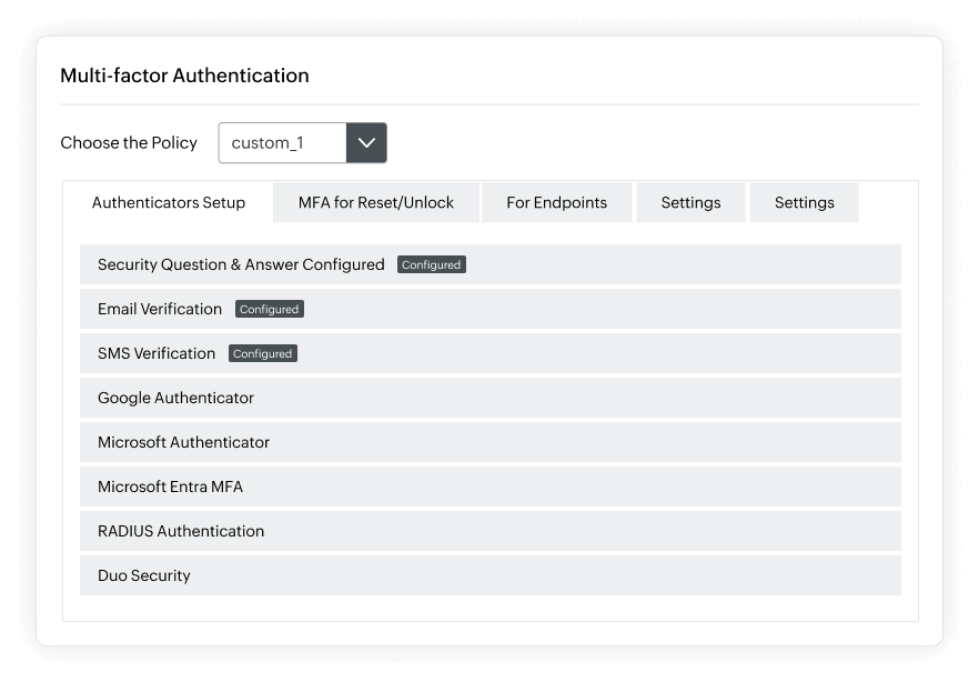 Adaptive multi-factor authentication (MFA)