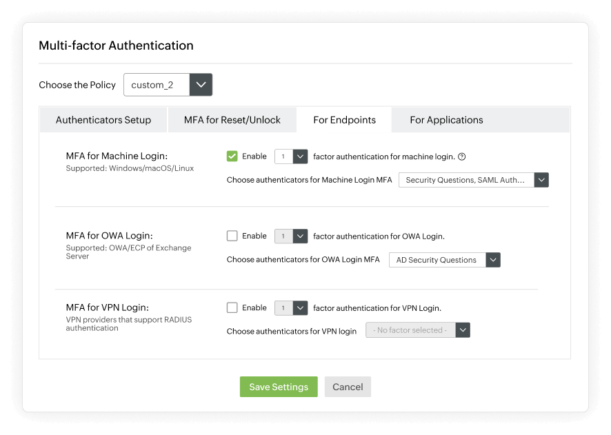 Adaptive multi-factor authentication (MFA)