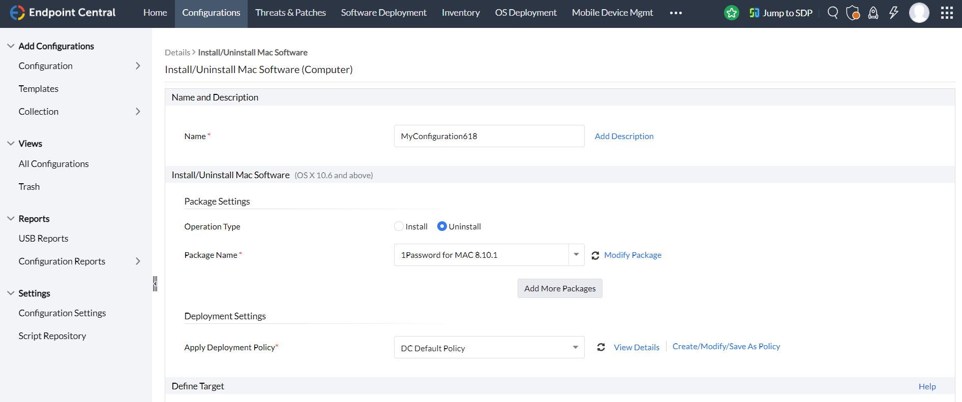 Desinstalar o eliminar software