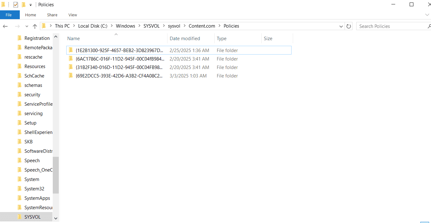 A local policy corruption meltdown