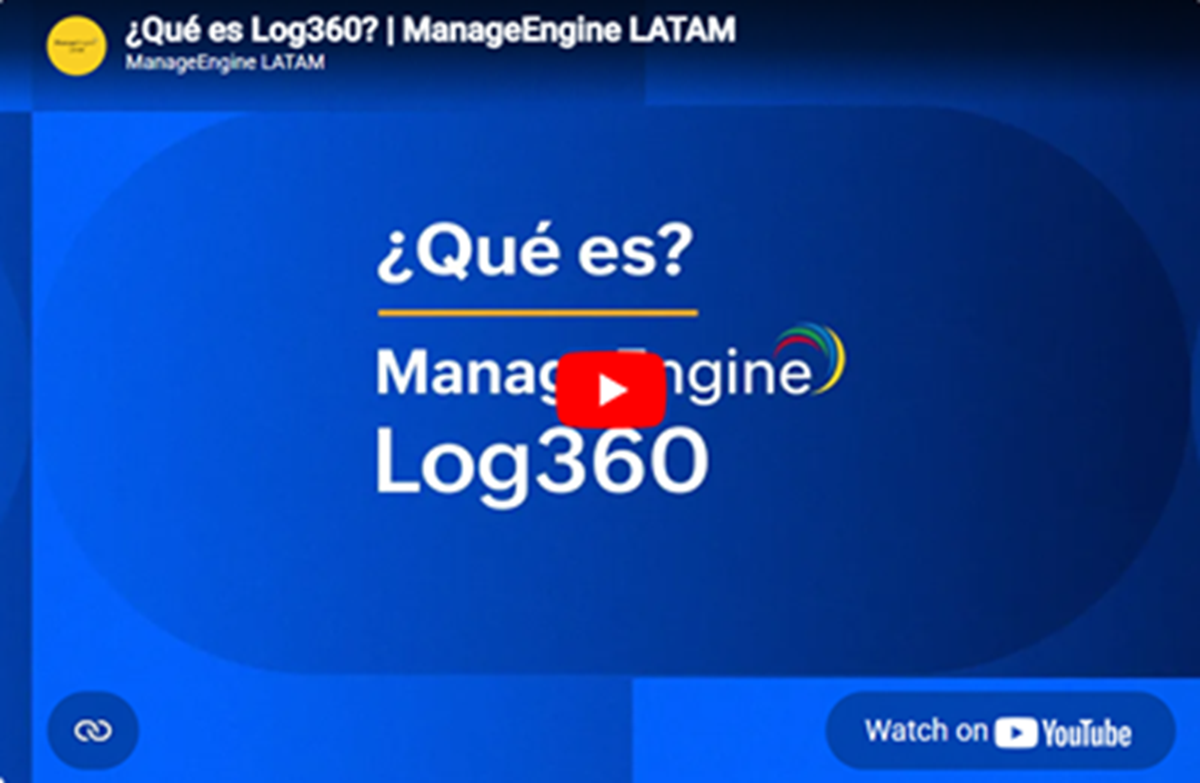 Advanced threat detection in Log360