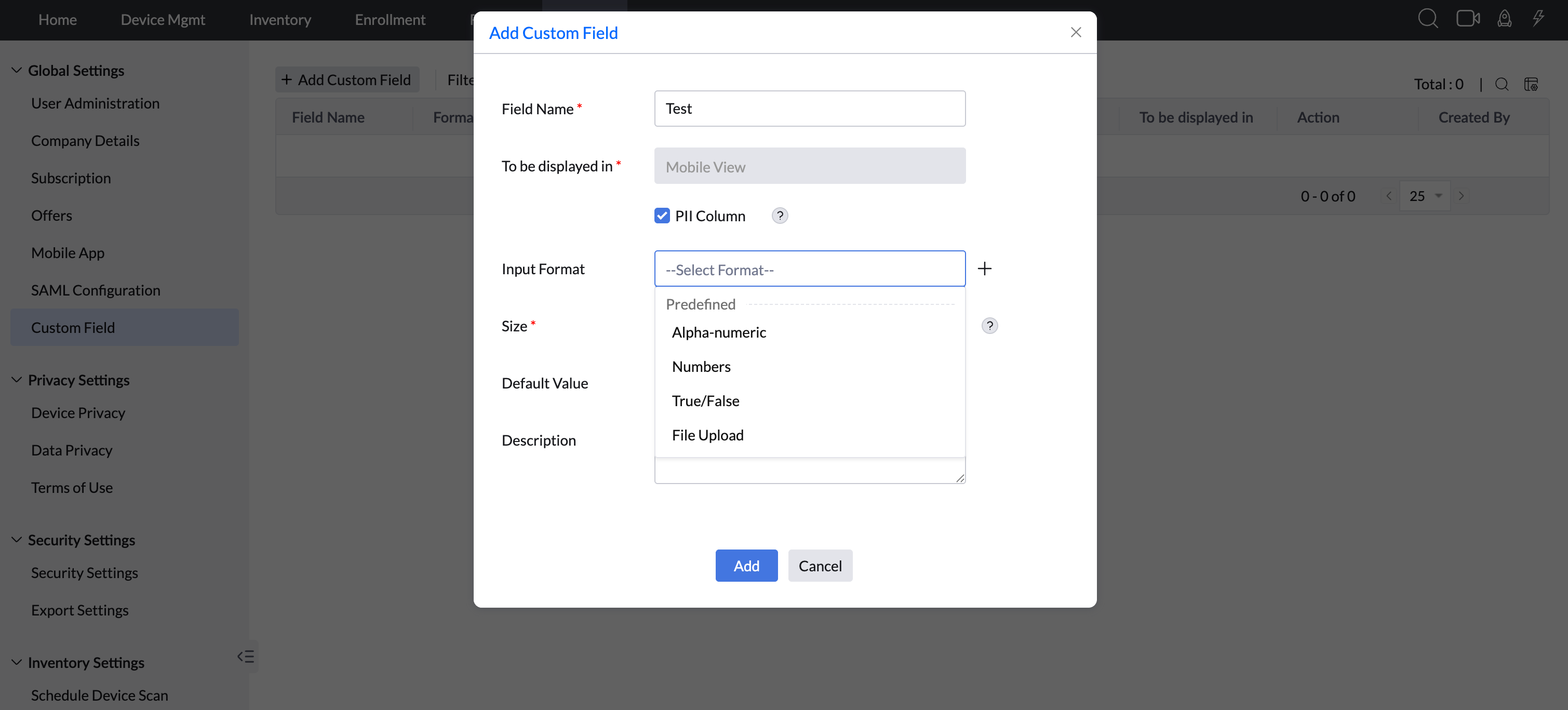 Custom Fields 4