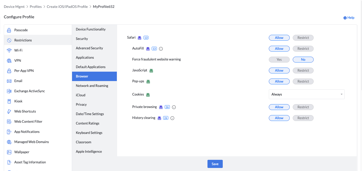 Apple MDM device migration | ManageEngine