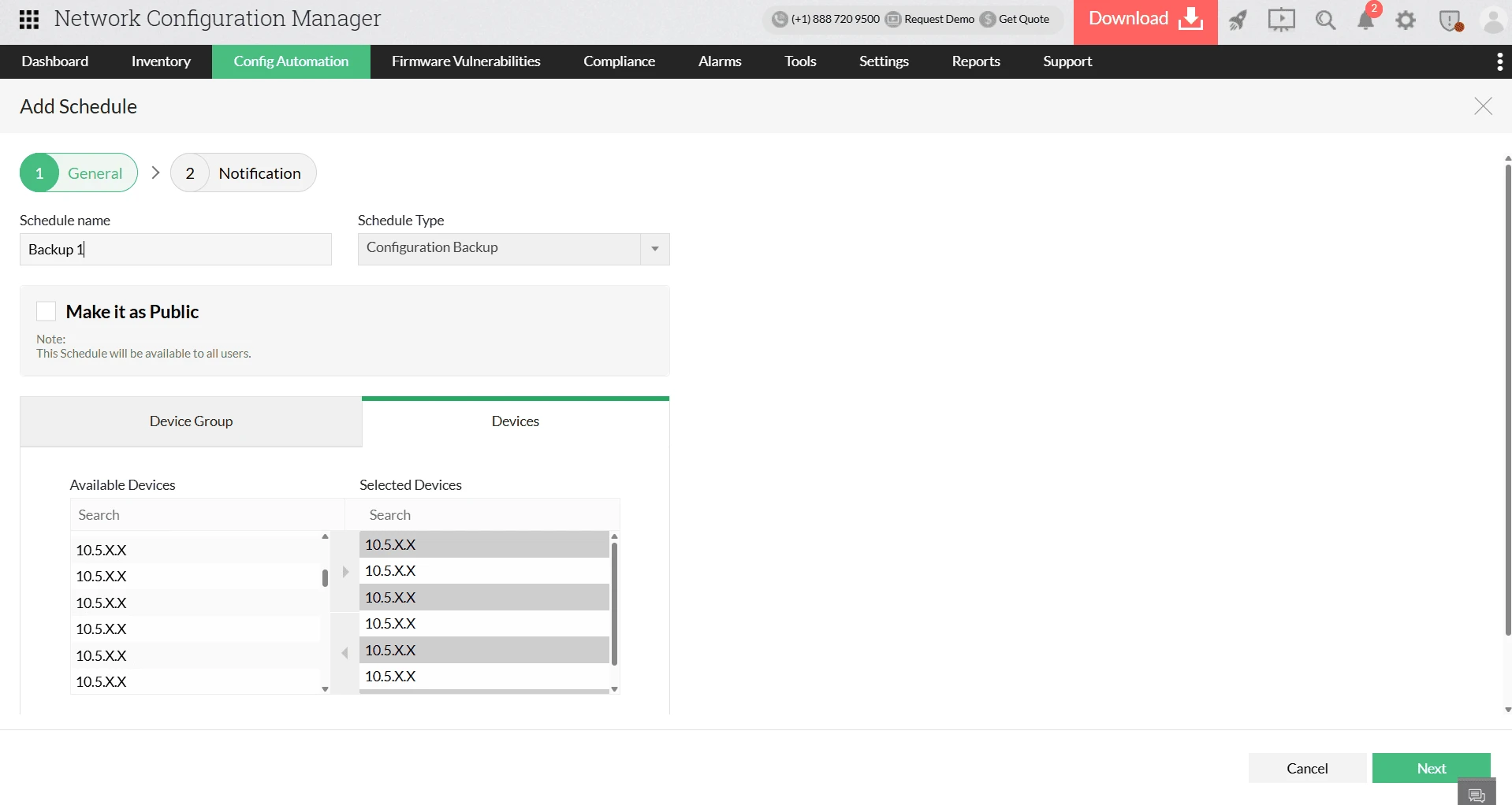 Reliable and automated configuration backups