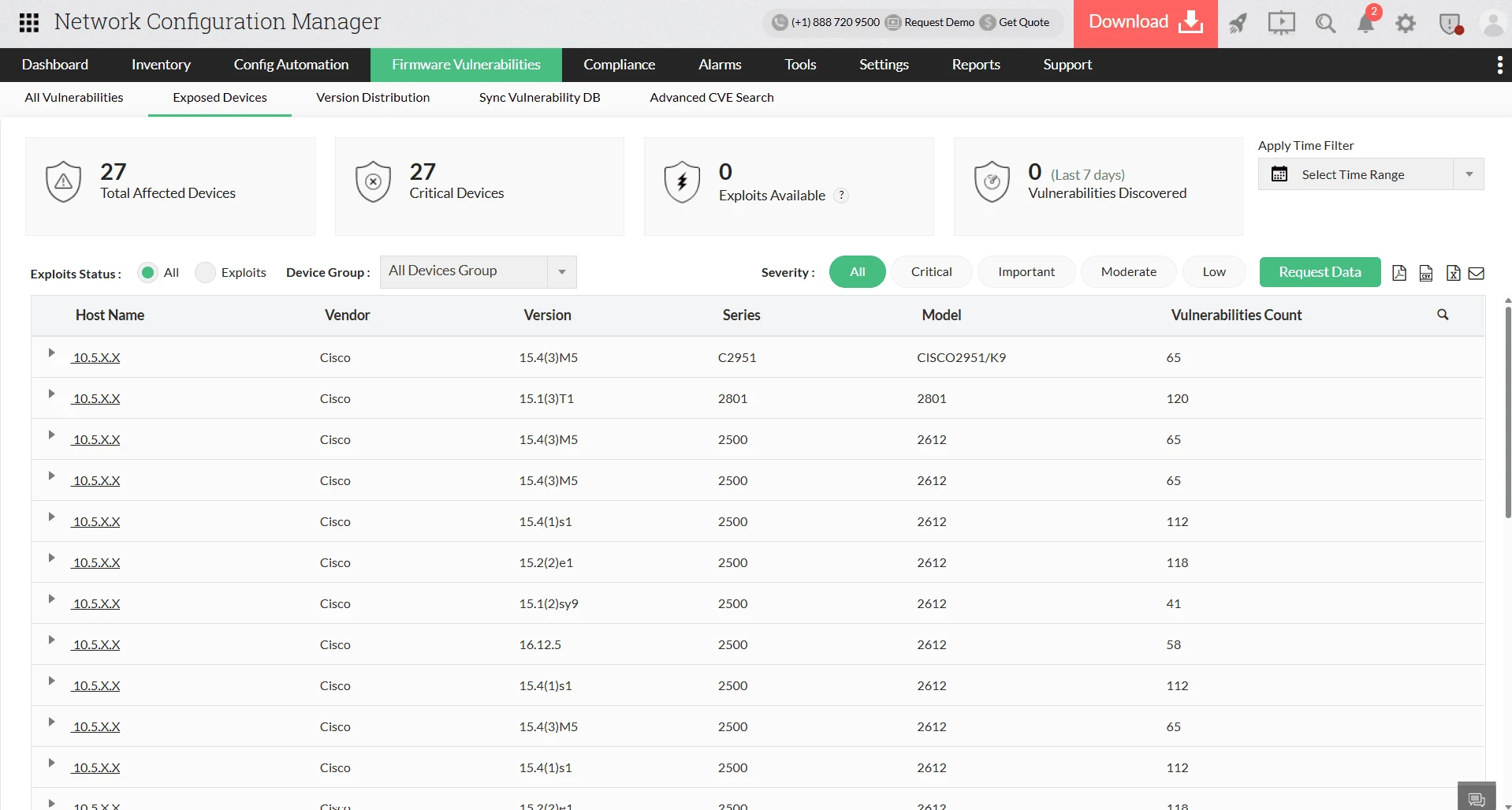 Proactive identification of firmware vulnerabilities