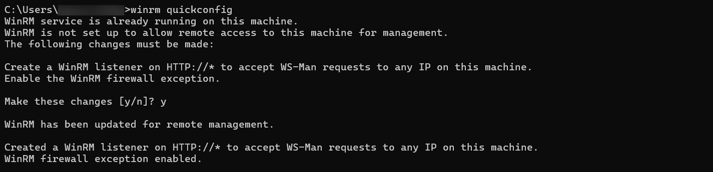 WinRM Configuration | ManageEngine OpManager