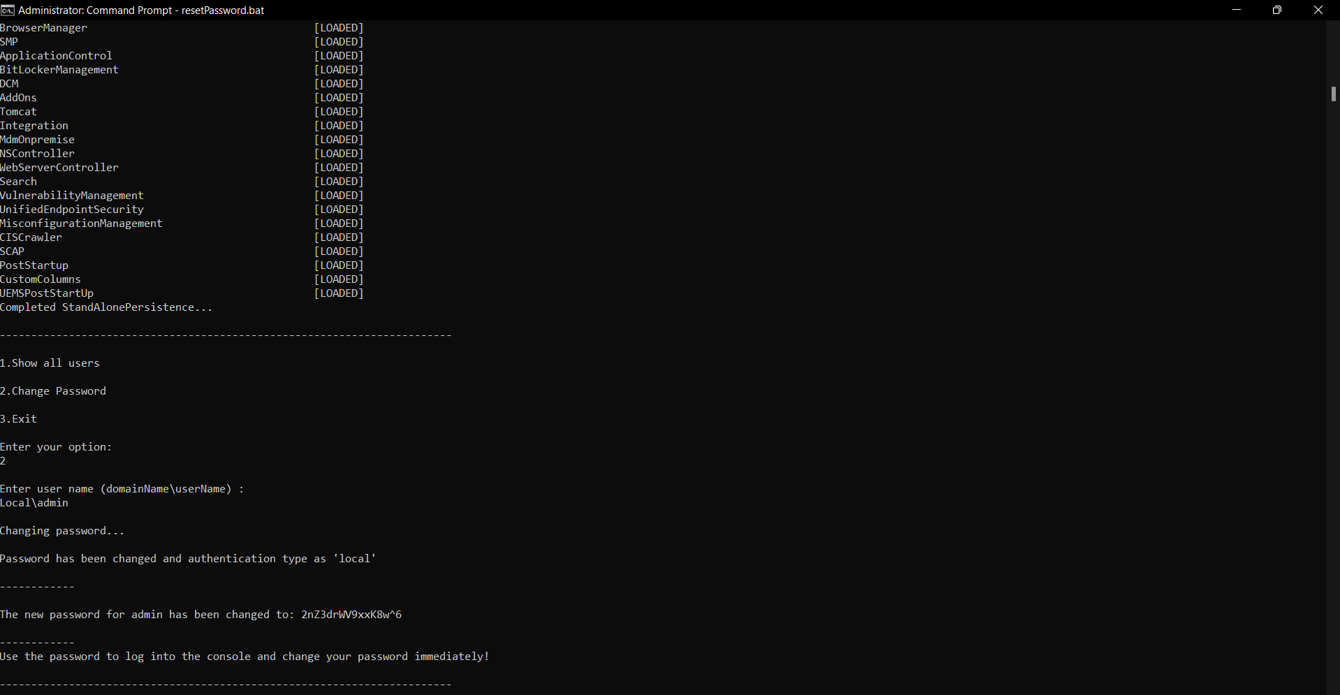 Os Deployer Passcode Reset Password — ManageEngine OS Deployer