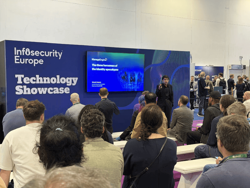 Infosecurity Europe Technology Showcase session