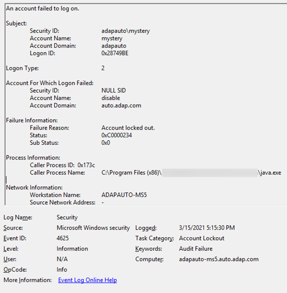 Hur man hittar vad som l&aring;ste ute ett Active Directory-konto