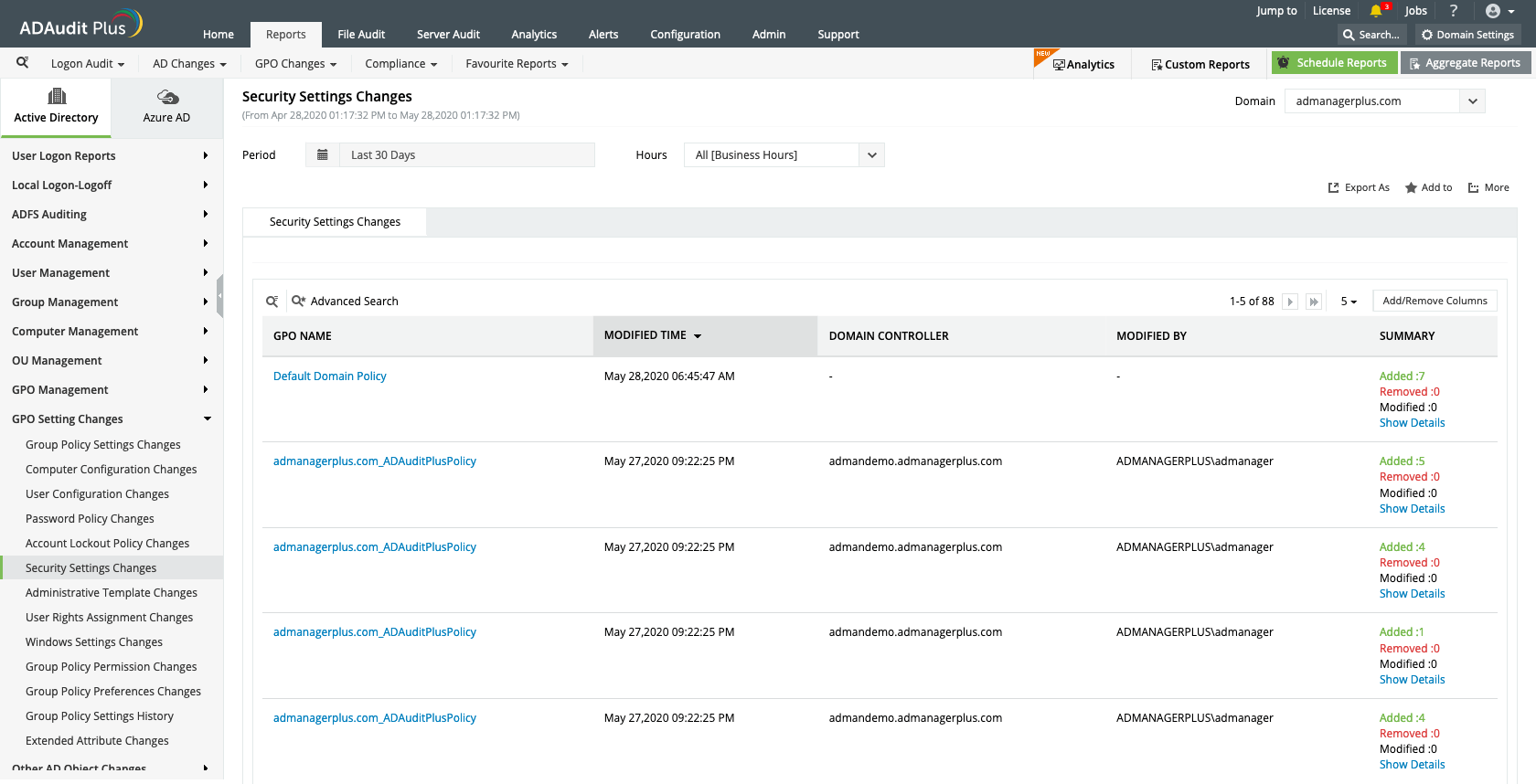 GPO-granskningsverktyg