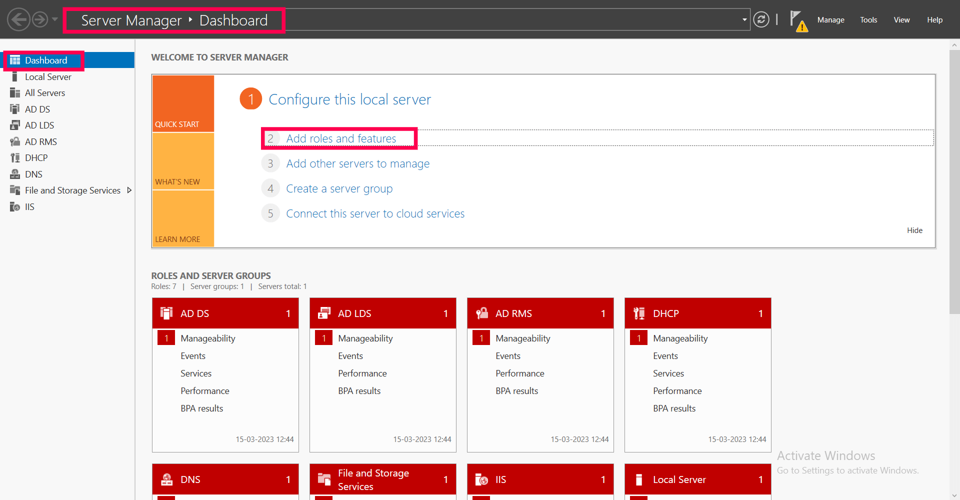 Uppgradera en server till en dom&auml;nkontrollant: Steg-f&ouml;r-steg-instruktioner