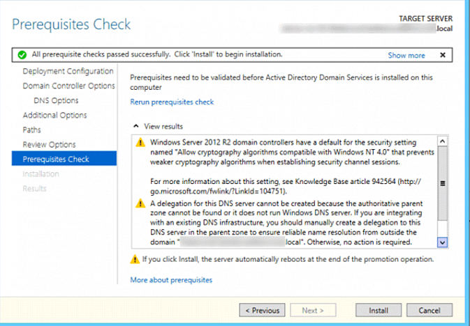 Uppgradera en server till en dom&auml;nkontrollant: Steg-f&ouml;r-steg-instruktioner