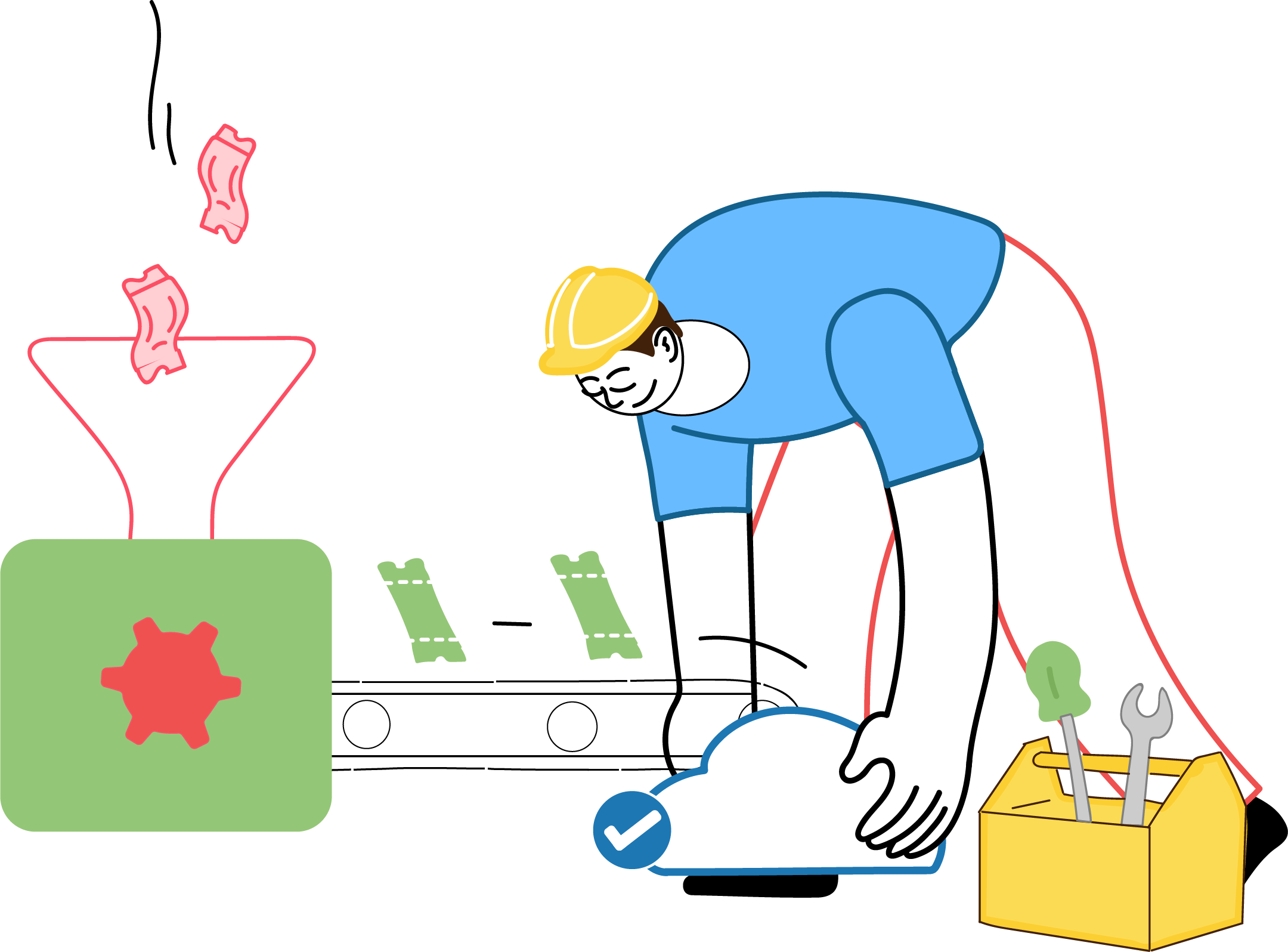 Solution à faible maintenance