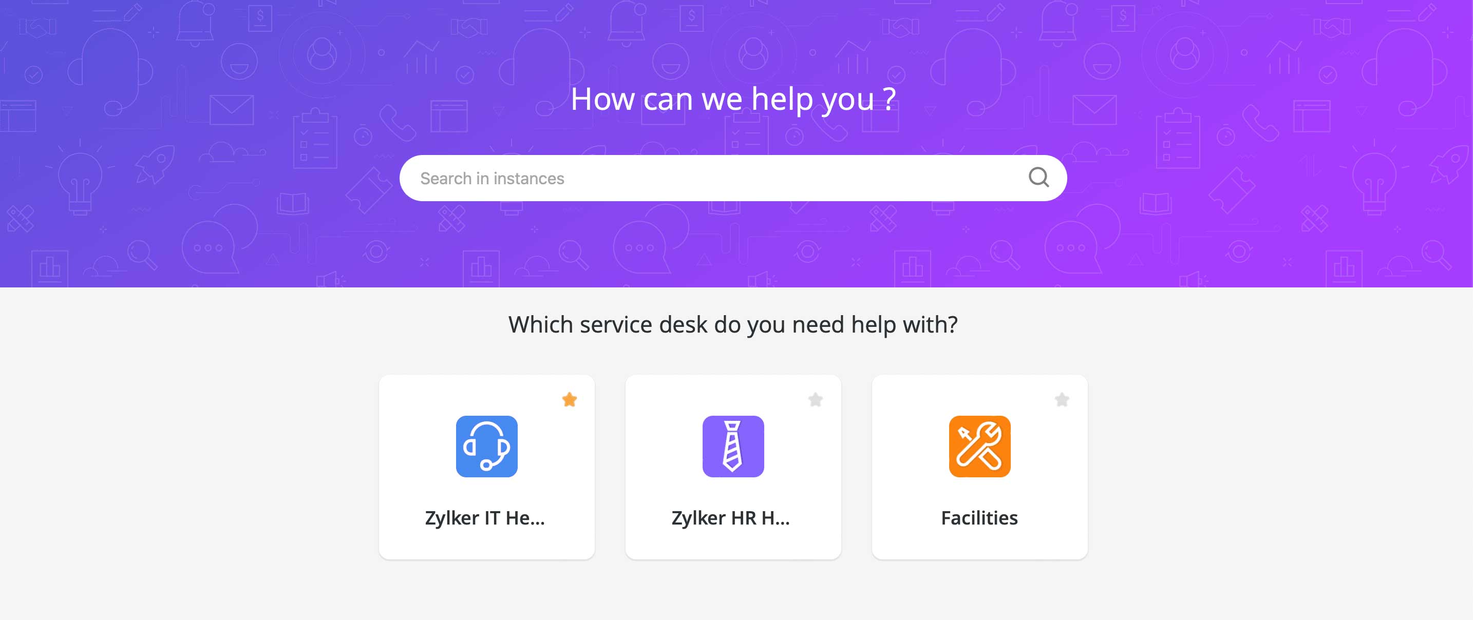 Employee self service portal for IT Employee self service portal