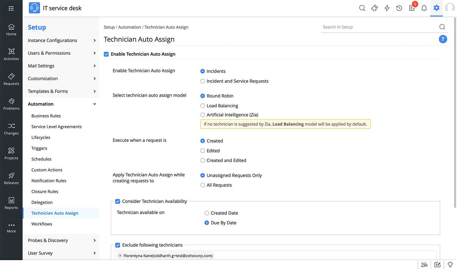 Help desk ticketing system requirements