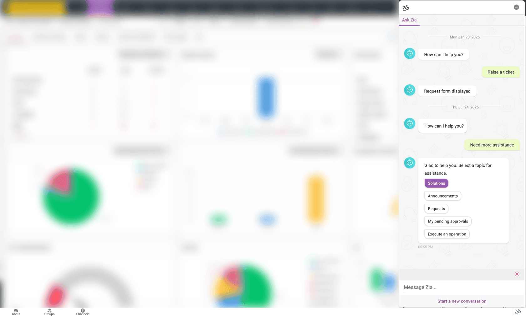 PSA ticketing system with AI-powered chatbot for faster support and improved end-user satisfaction