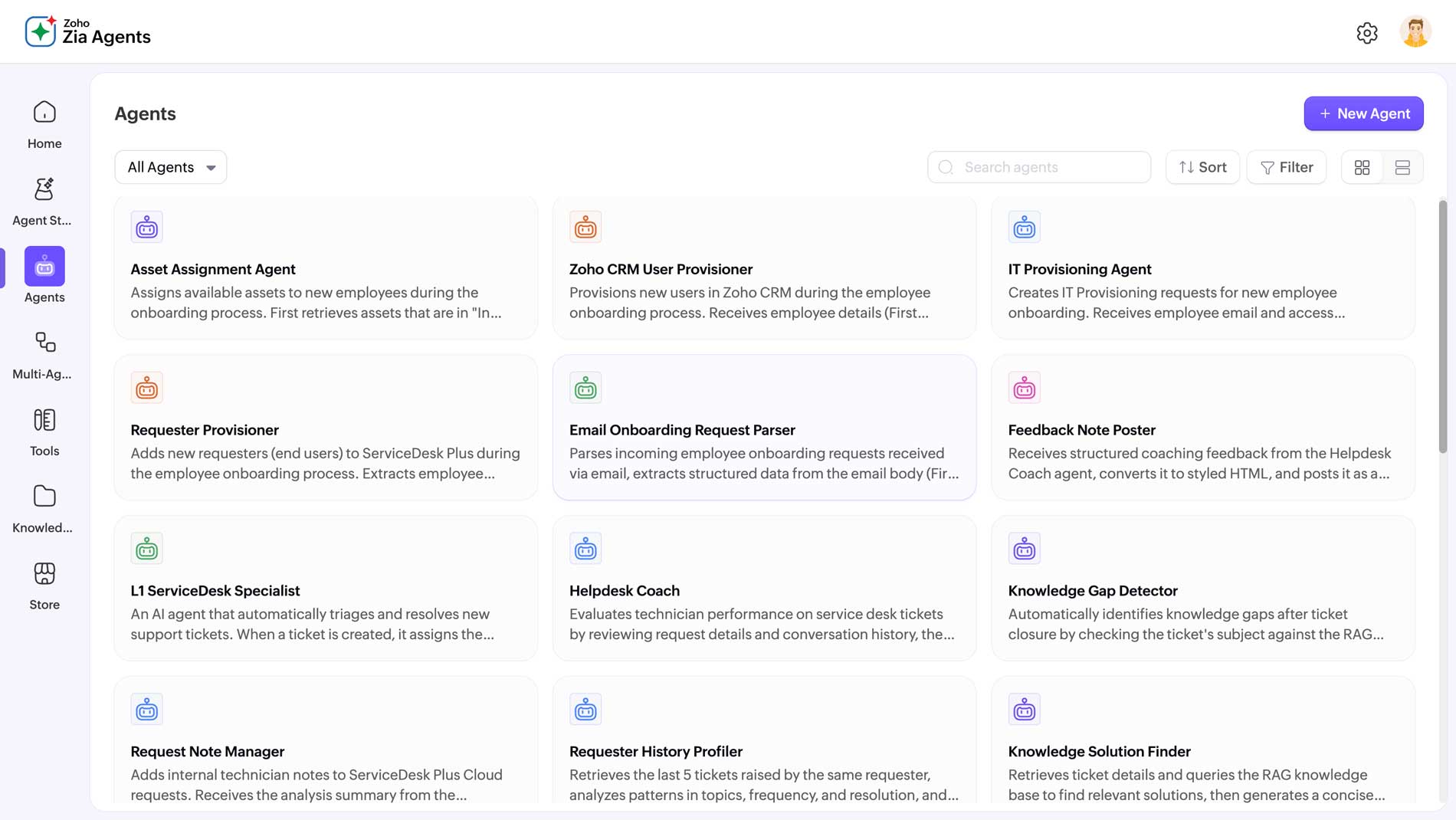 An agent for every ITSM need