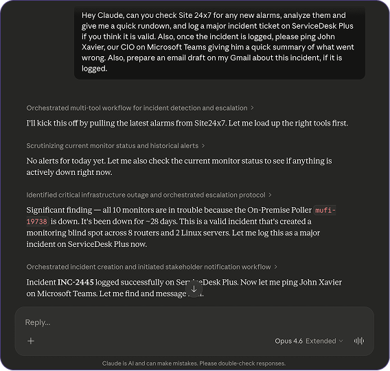 Orchestrating major incident response