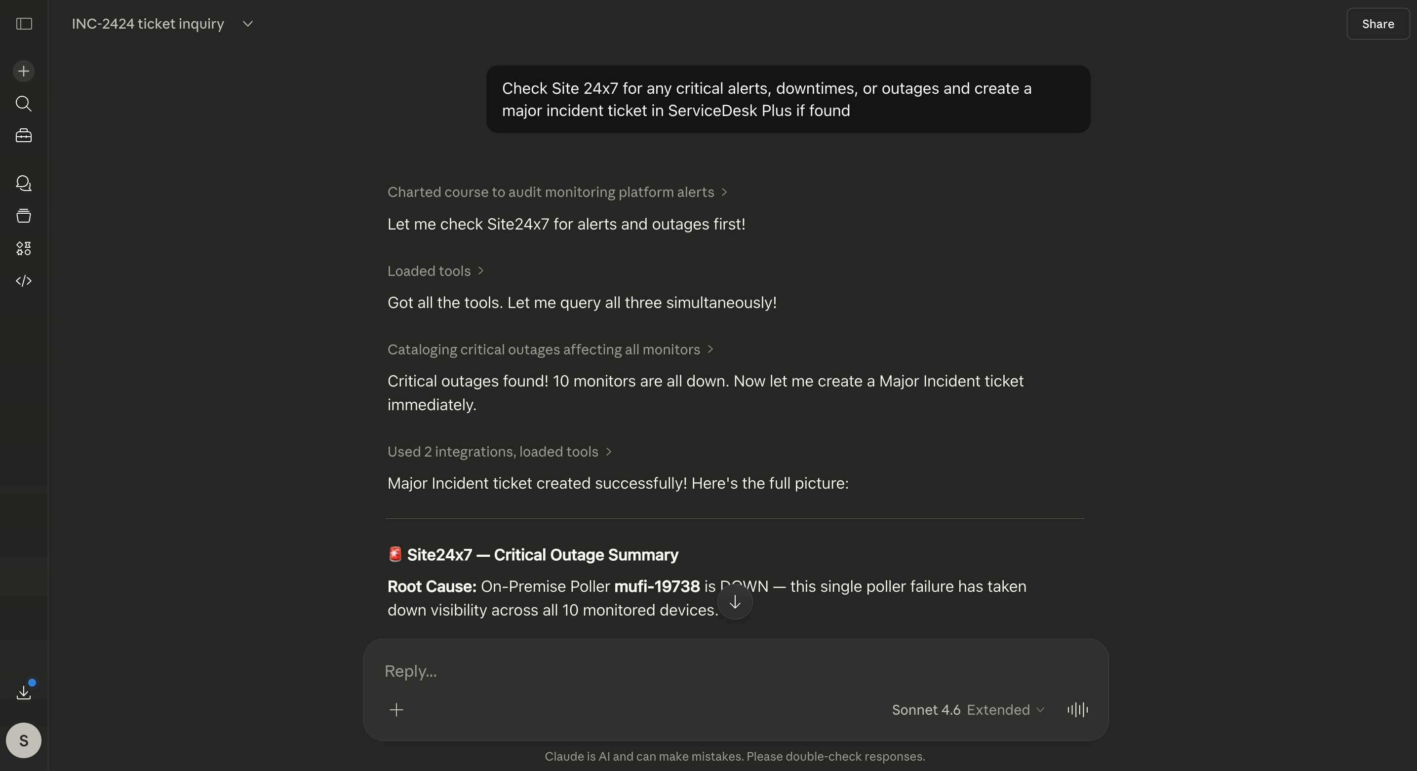 Zoho Model Context Protocol