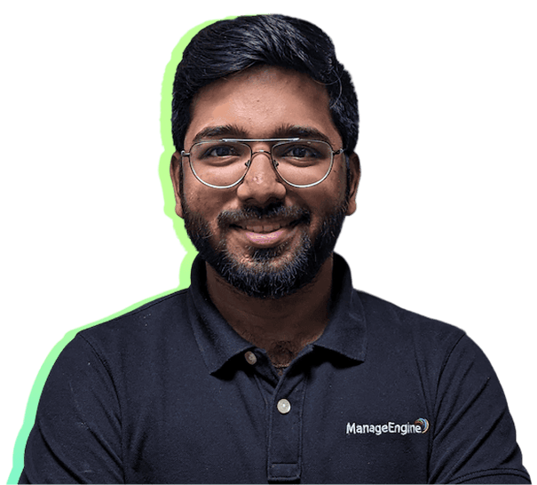 Siddharth Gowdhaman (Sid), ITSM ServiceDesk Plus writer Siddharth Gowdhaman (Sid), Marketing analyst and ITSM enthusiast at ManageEngine