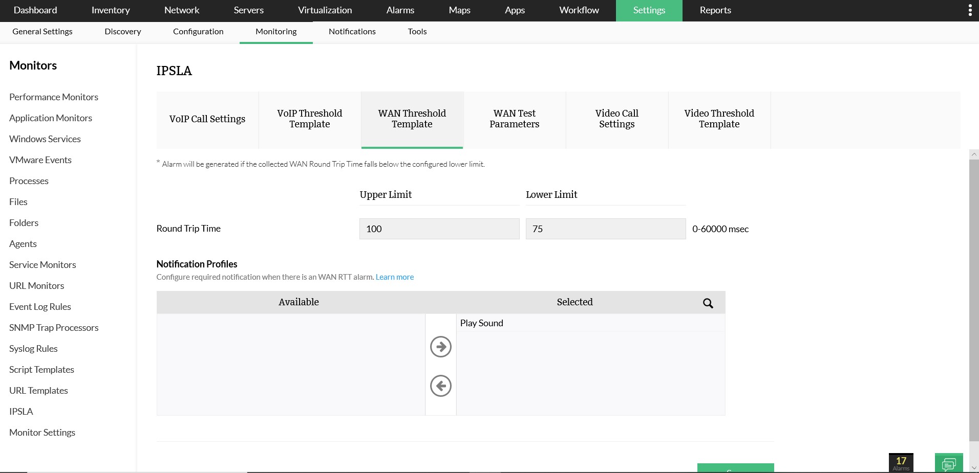 WAN Monitoring - OpManager WAN Monitoring - OpManager