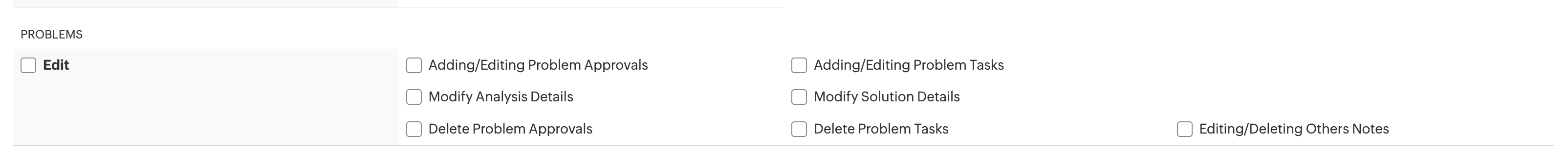 Service Category Enhancement
