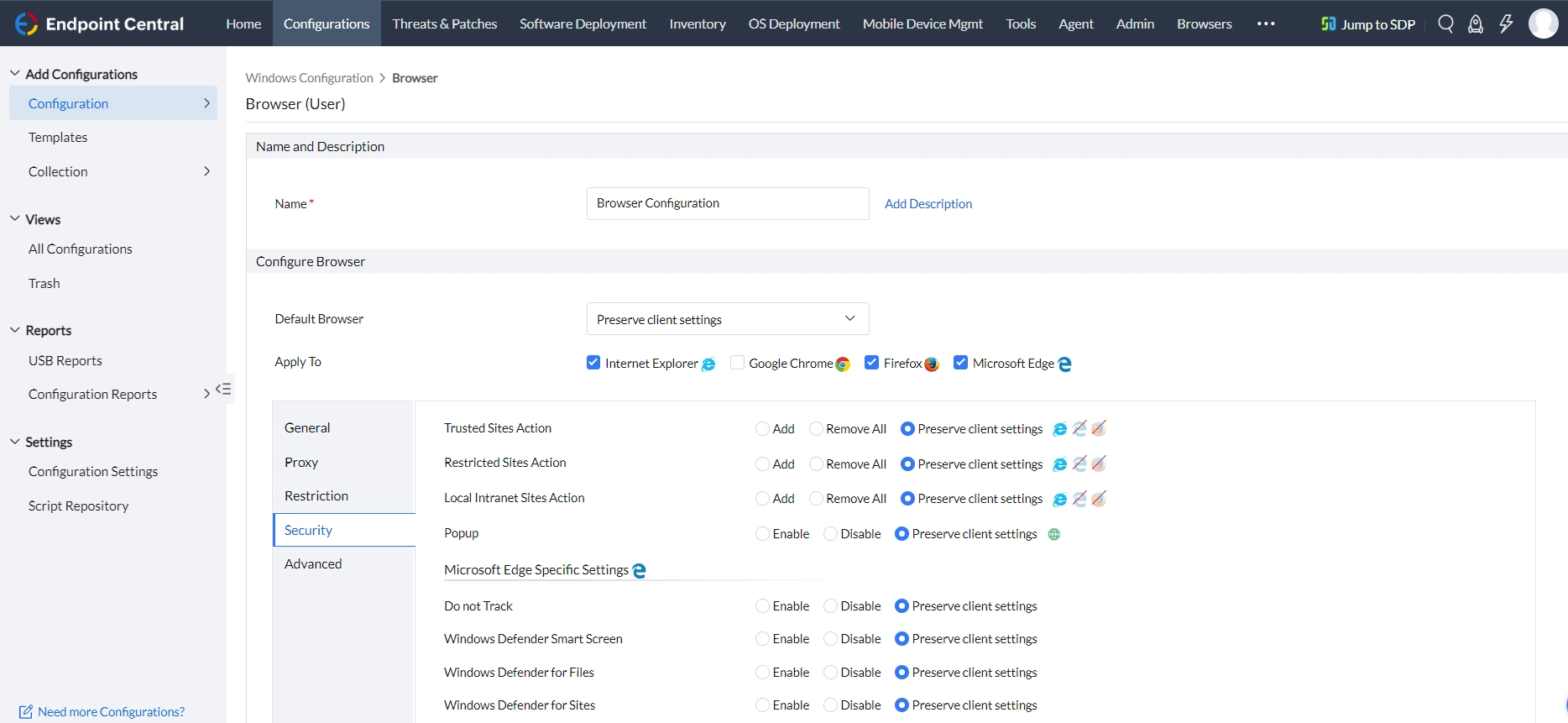 configuration-management screenshot configuration-management screenshot