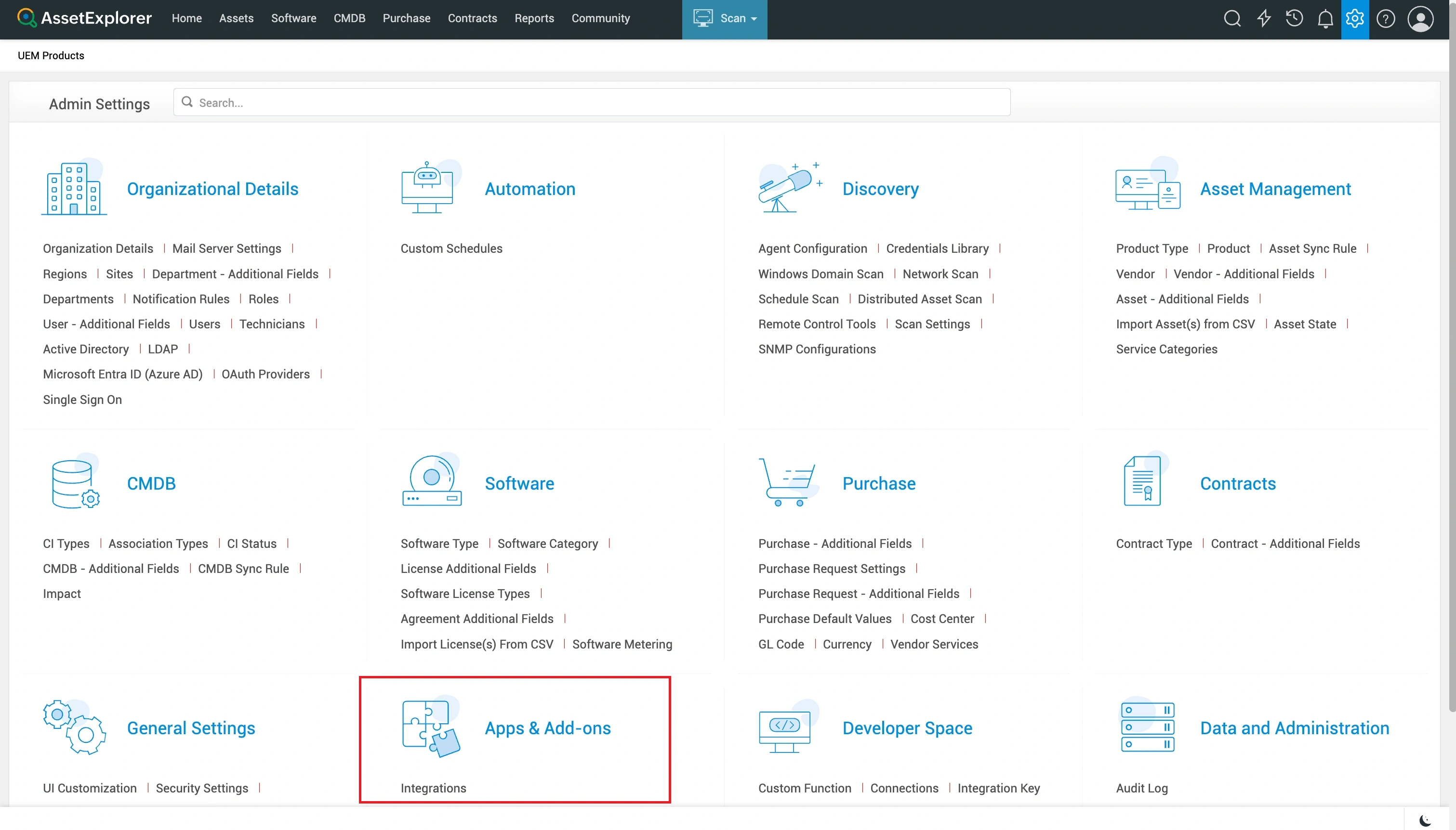 Navigate to Integrations Navigate to Integrations